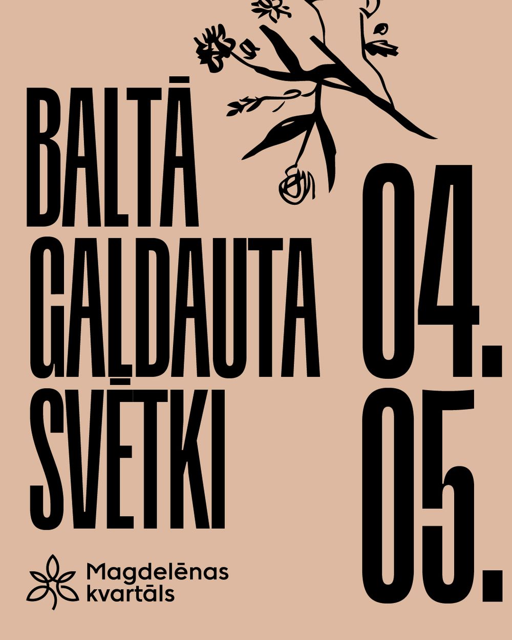 Baltā galdauta svētki Magdelēnas kvartālā